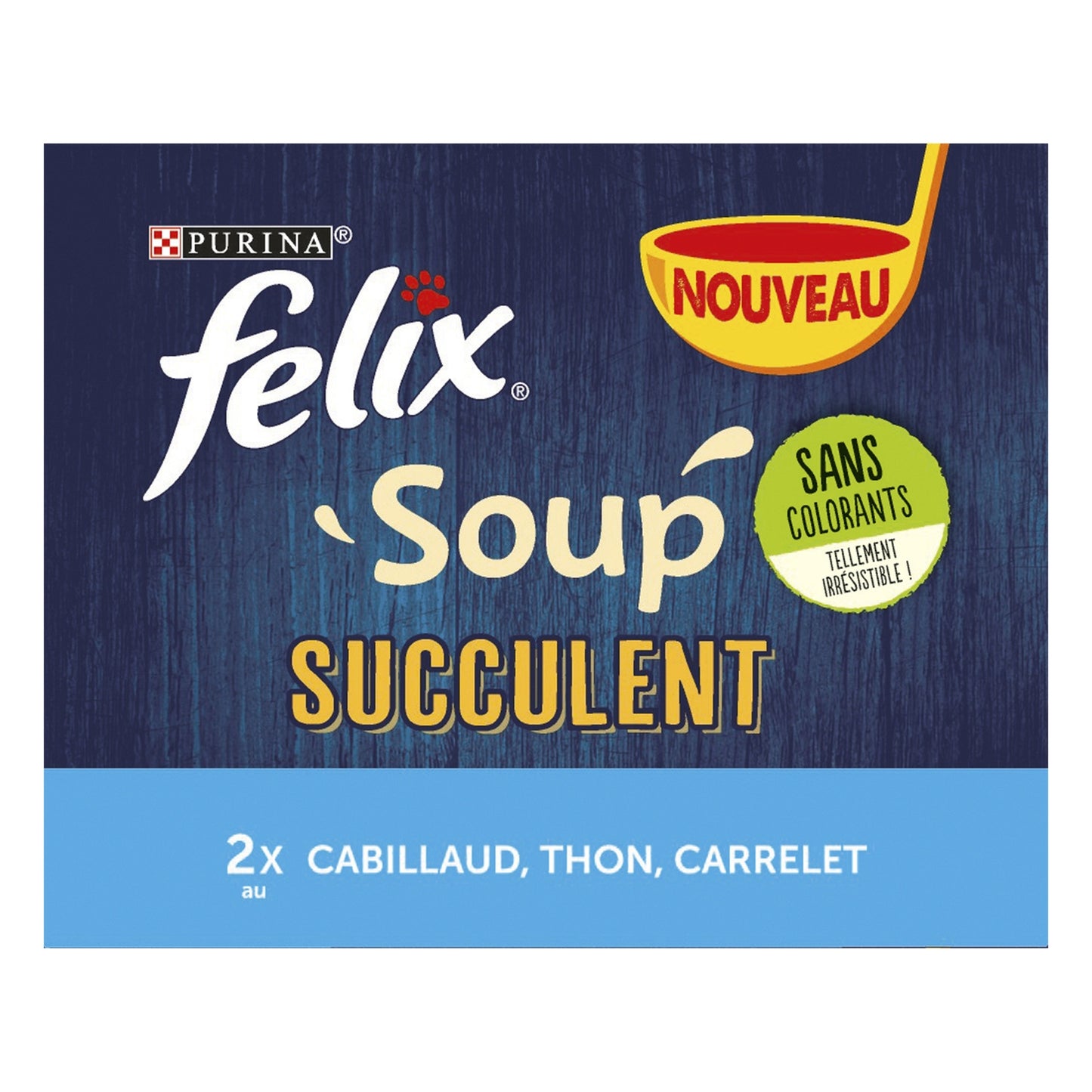 FELIX Cod, Tuna & Plaice Soup for Adult Cats
