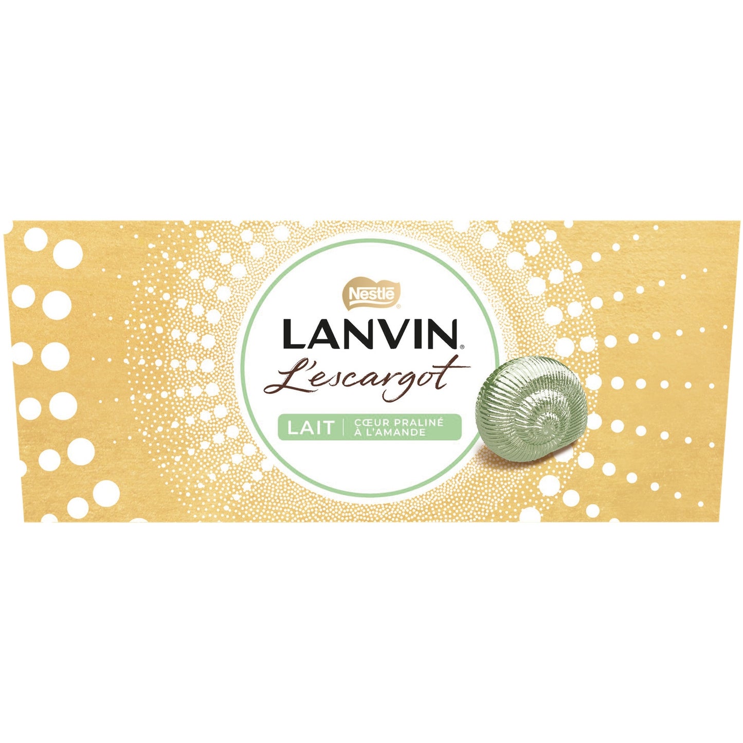 Milk Chocolate Filled with Praline Almond Snail LANVIN