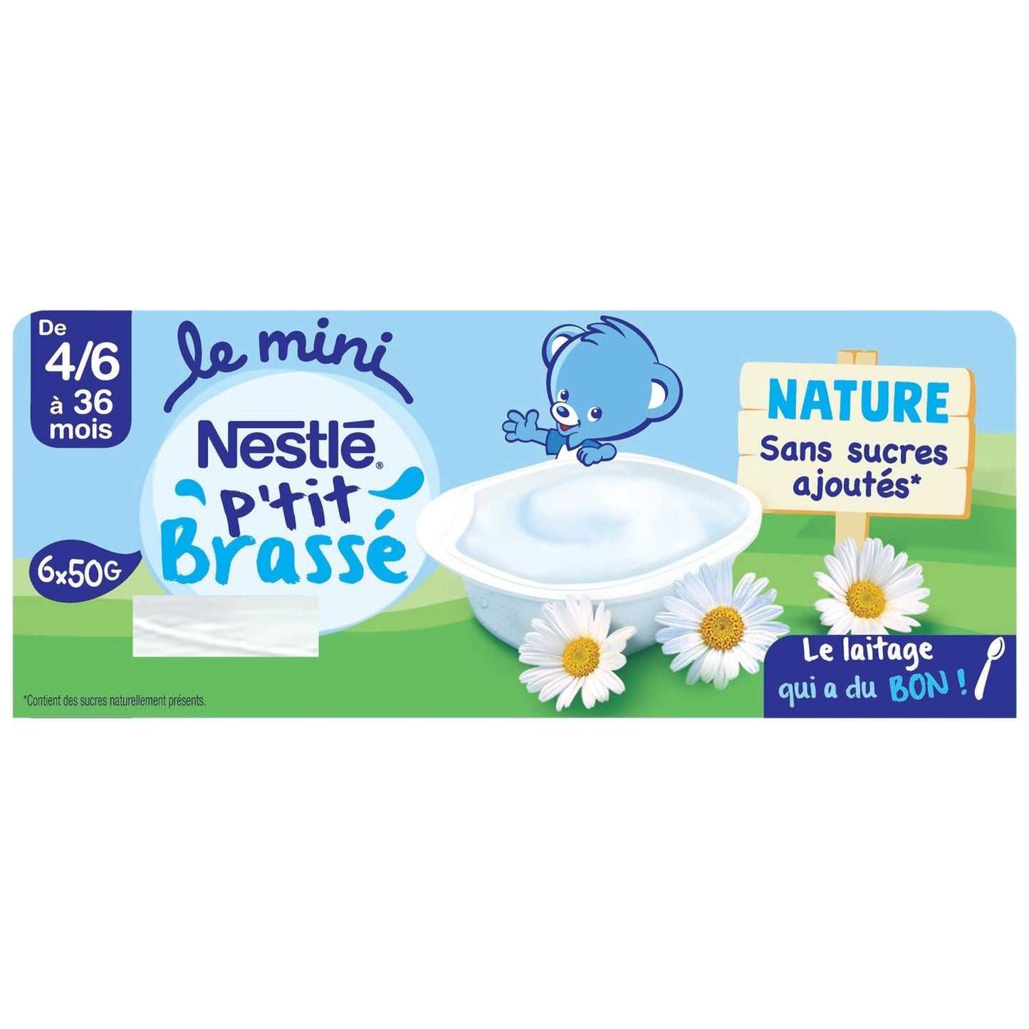 Dessert Bébé Dés 4/6 Mois, Nature NESTLE