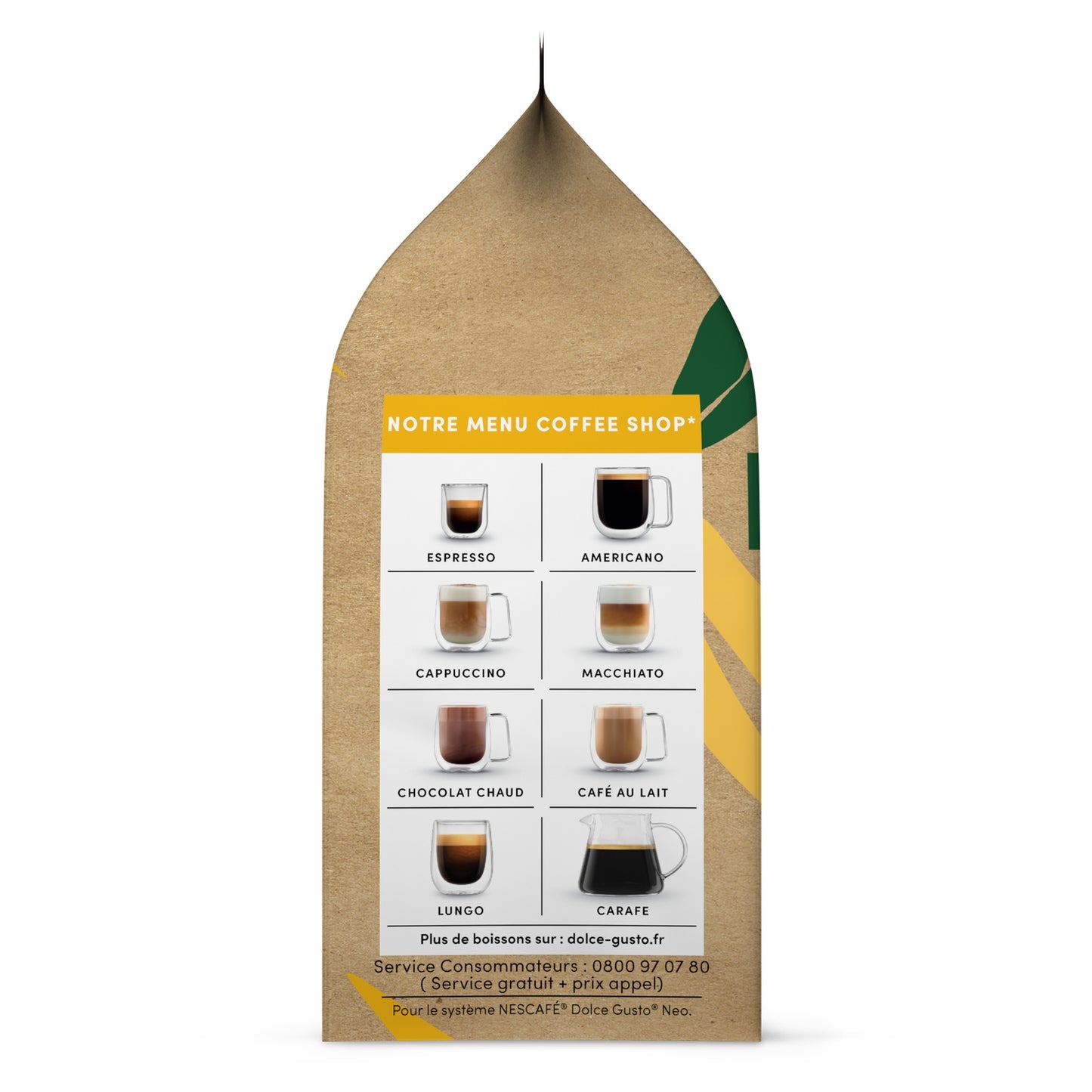 NESCAFÉ DOLCE GUSTO NEO High Intensity 5 Kaffeepads