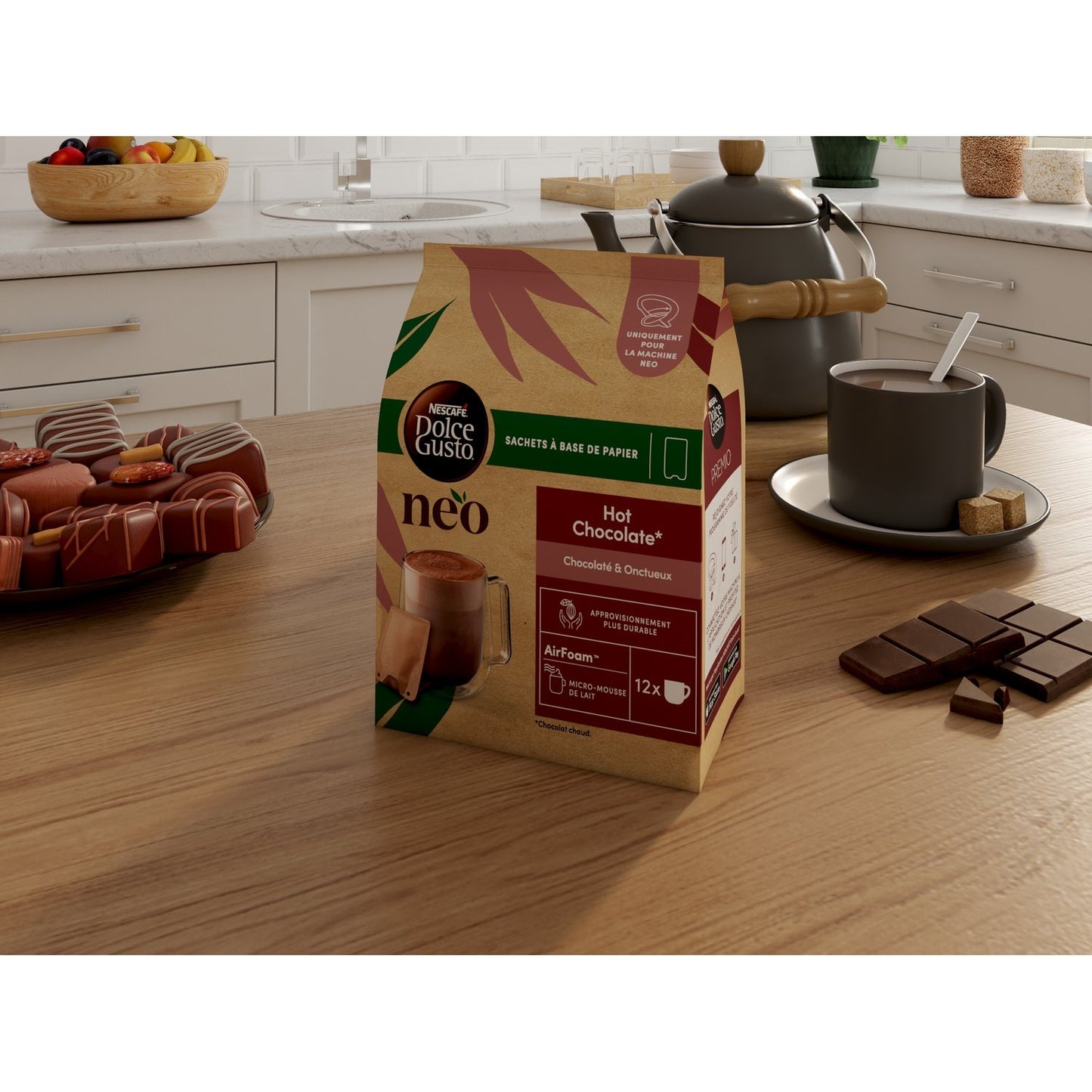Chocolat Chaud Dosettes Compatible Dolce Gusto NEO NESCAFE DOLCE GUSTO