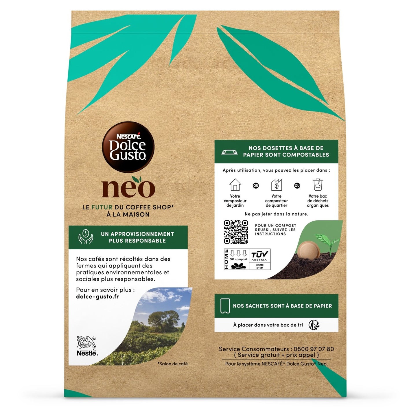 Cappuccino Dosettes Compatible Dolce Gusto Neo NESCAFE DOLCE GUSTO NEO