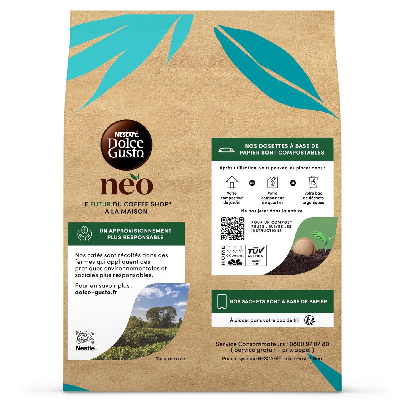 Kaffee mit Milchpads Latte Macchiato NESCAFE DOLCE GUSTO NEO