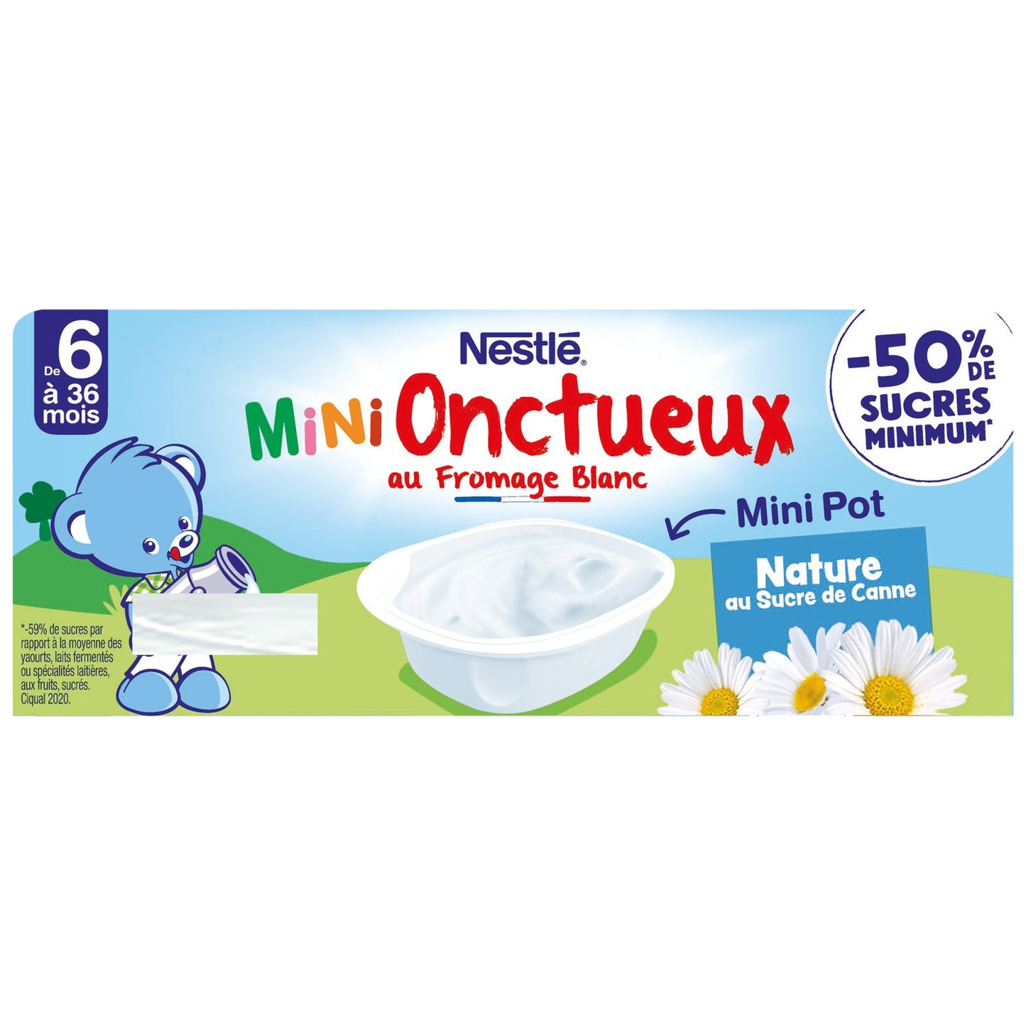 Babydessert ab 6 Monaten, Natur mit Rohrzucker NESTLE