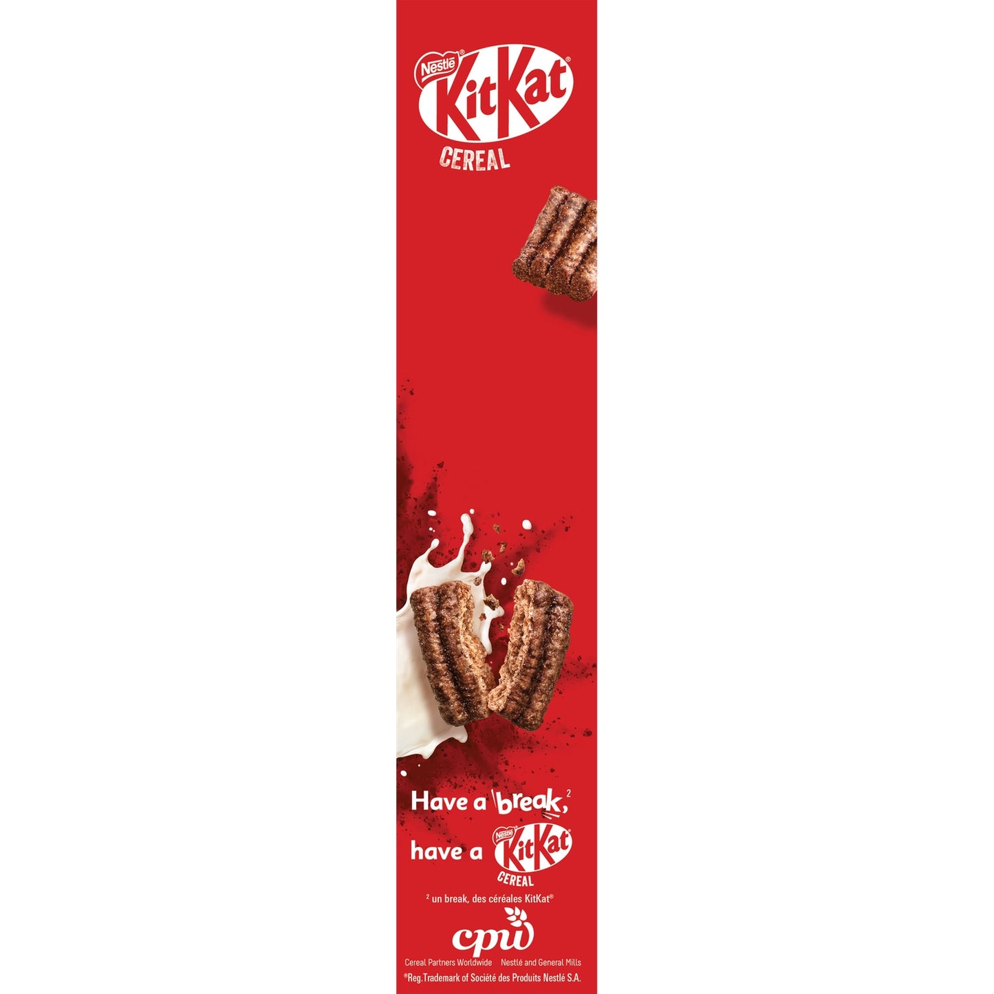 Nestlé Kitkat Milchschokolade und Kakaomüsli