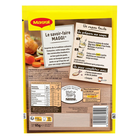 Soupe Déshydratée Poule Vermicelles MAGGI
