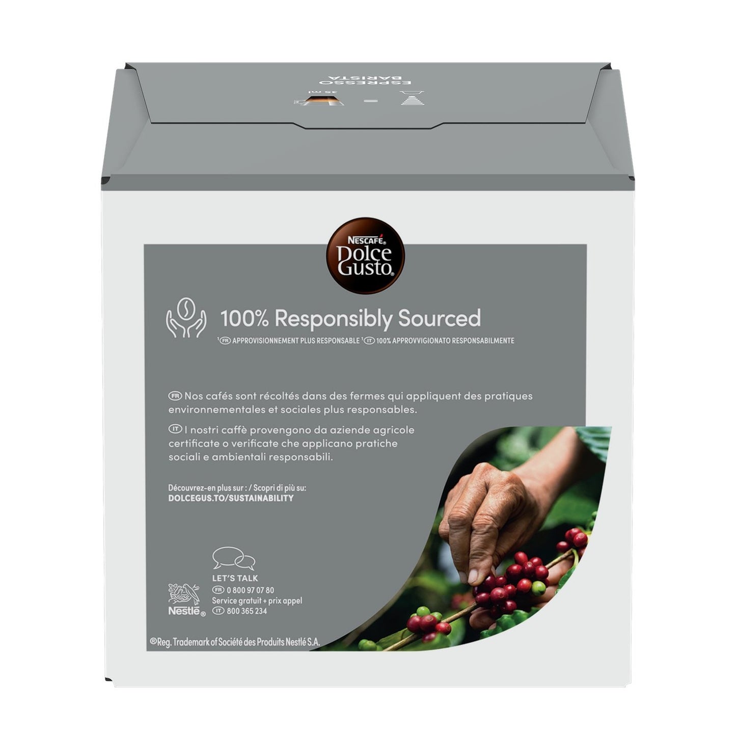 Kaffeekapseln Espresso Barista Intensität 9 NESCAFE DOLCE GUSTO