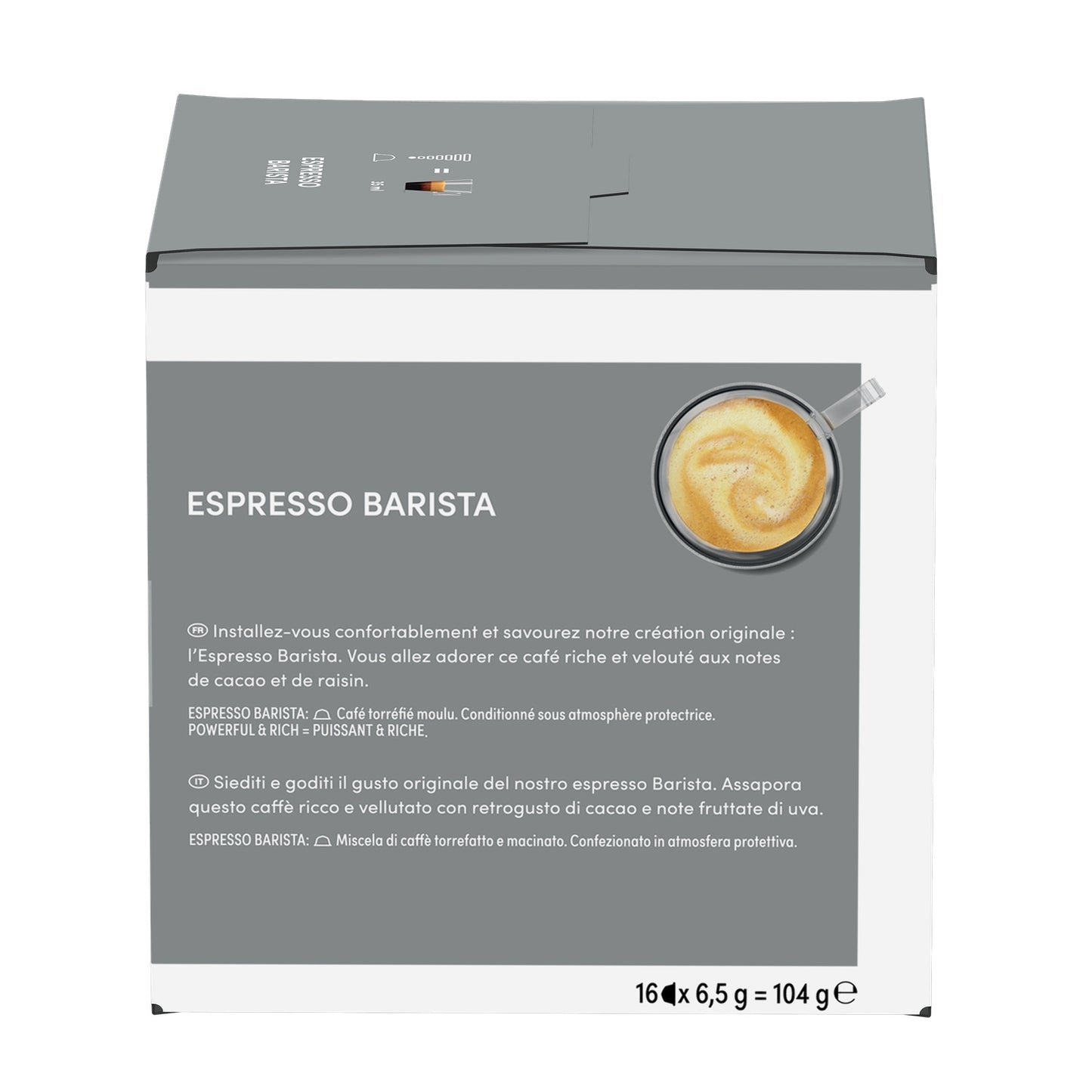 Kaffeekapseln Espresso Barista Intensität 9 NESCAFE DOLCE GUSTO