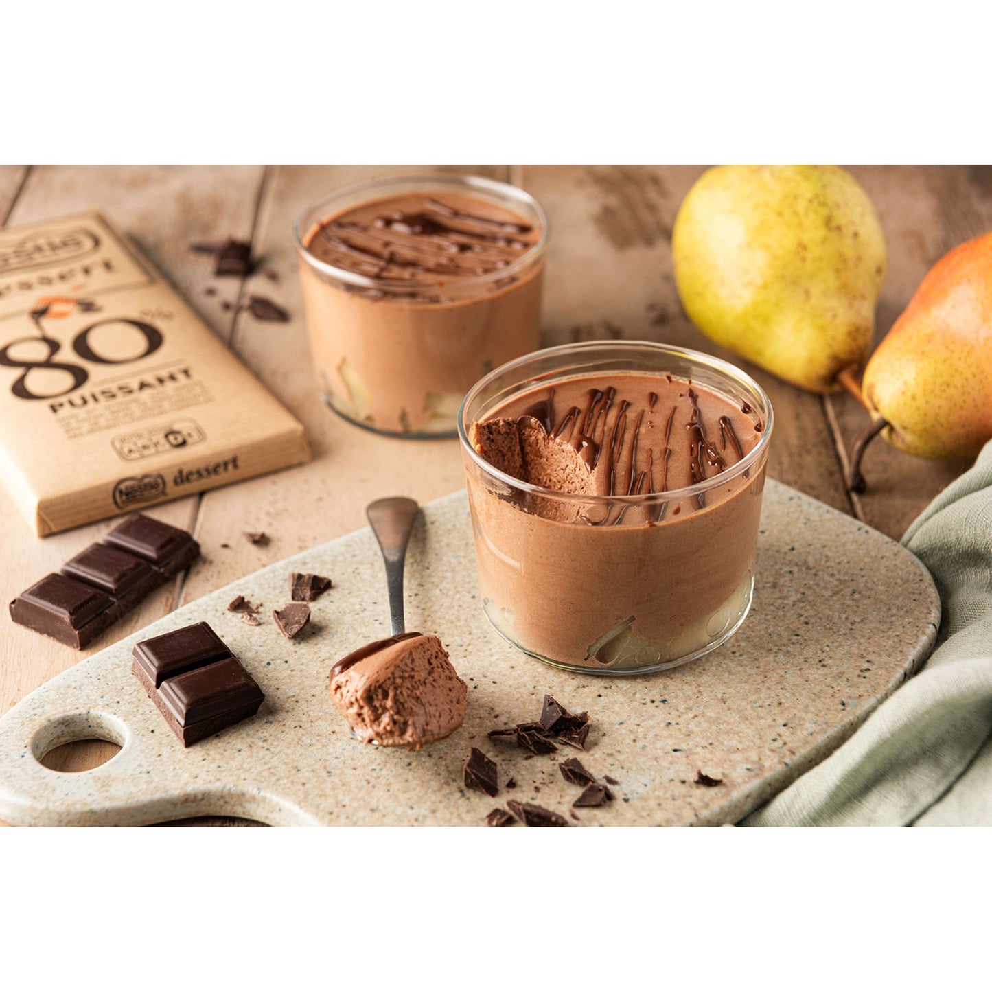 Tablette de Chocolat Noir 80% NESTLE DESSERT