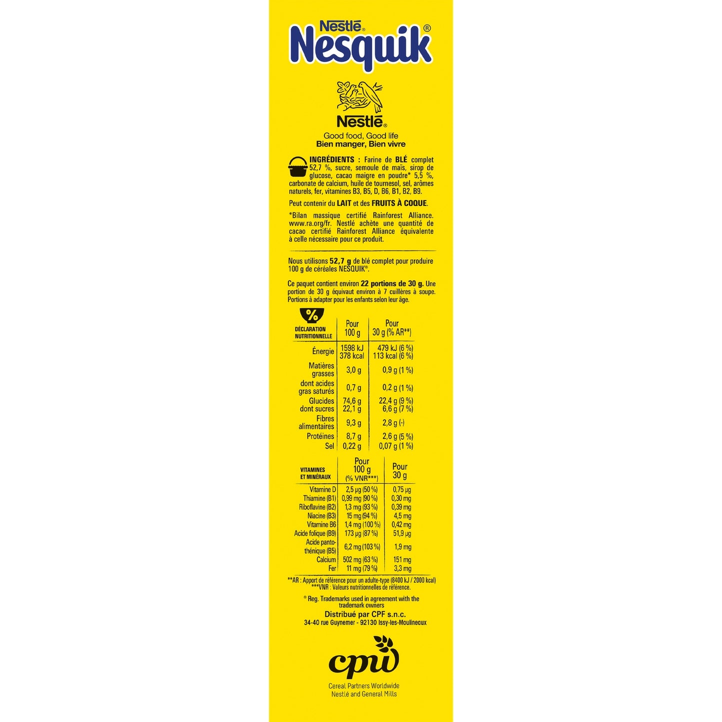 Nesquik Schokoladenmüsli Nestlé