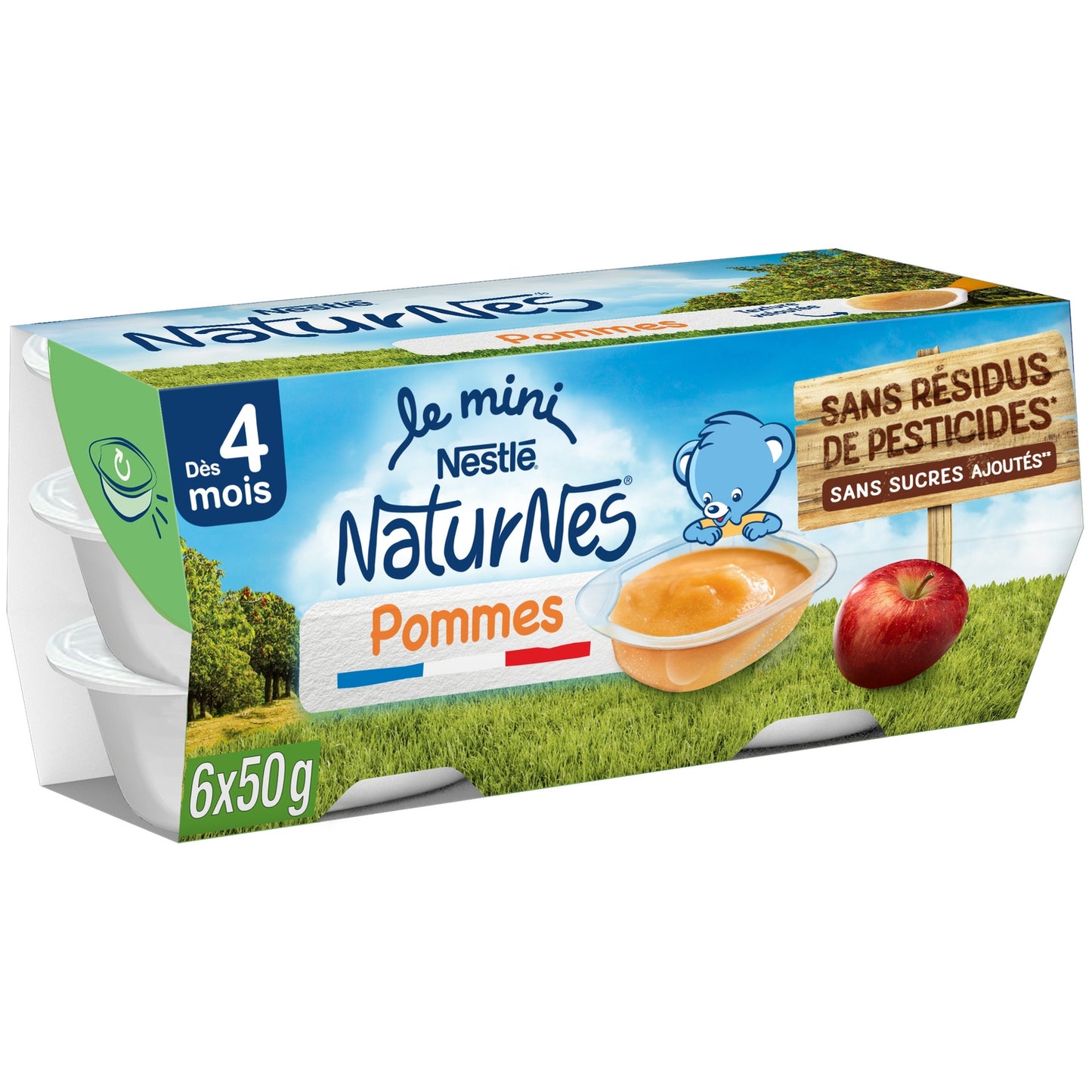 Babykompott ab 4 Monaten, NESTLE Äpfel