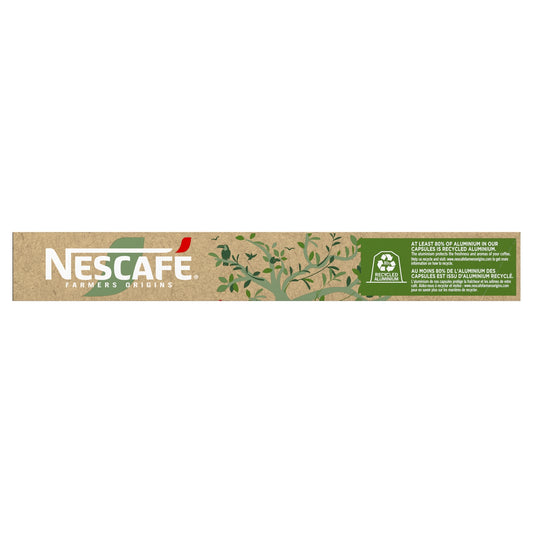 Café Capsules Lungo Intensité 8 Brazil Compatible Nespresso NESCAFE FARMERS ORIGINS