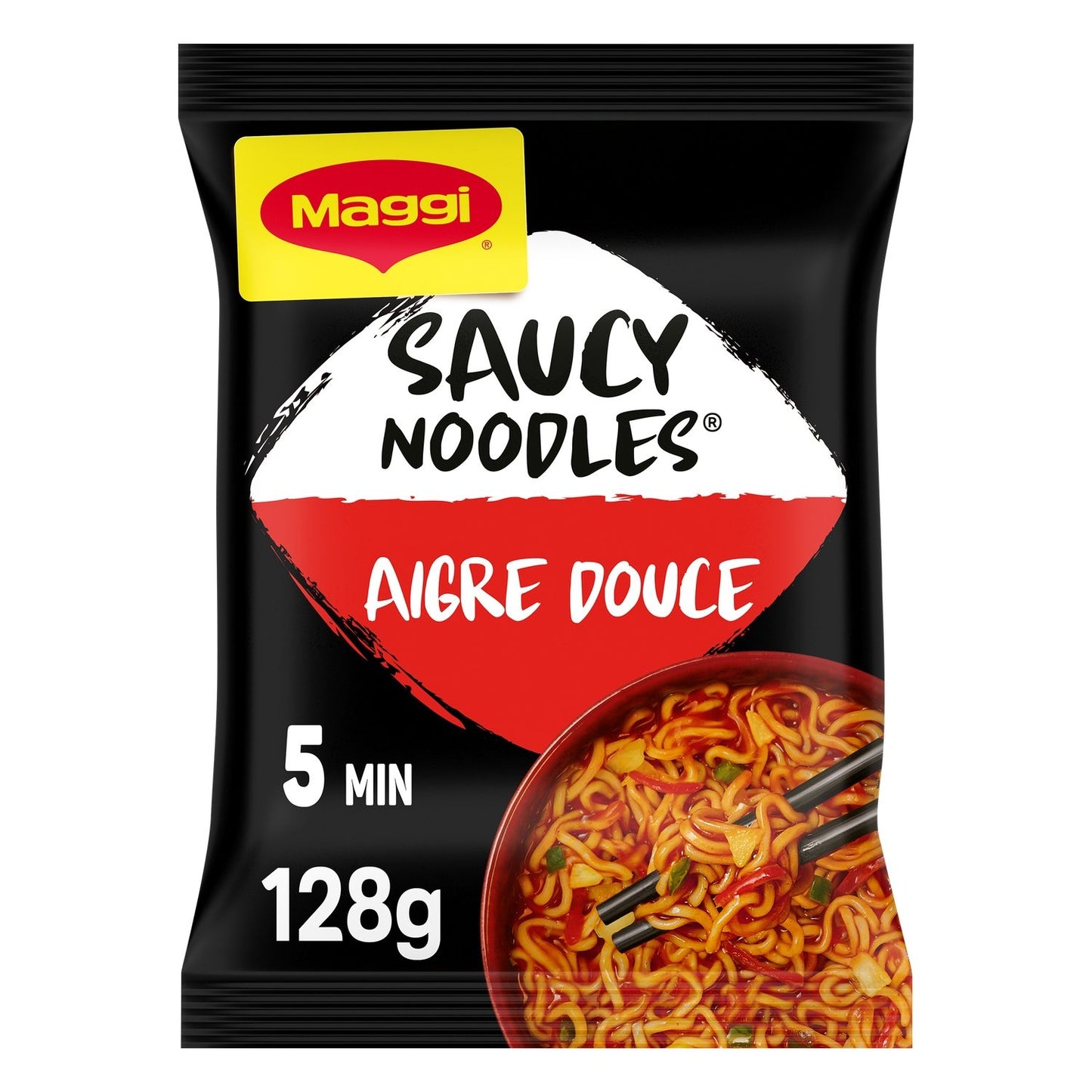 Nouilles Asiatiques Aigre Douce MAGGI le paquet de 128g