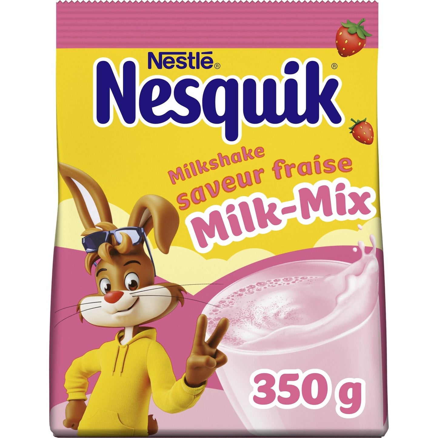Poudre Saveur Fraise NESQUIK le paquet de 350g
