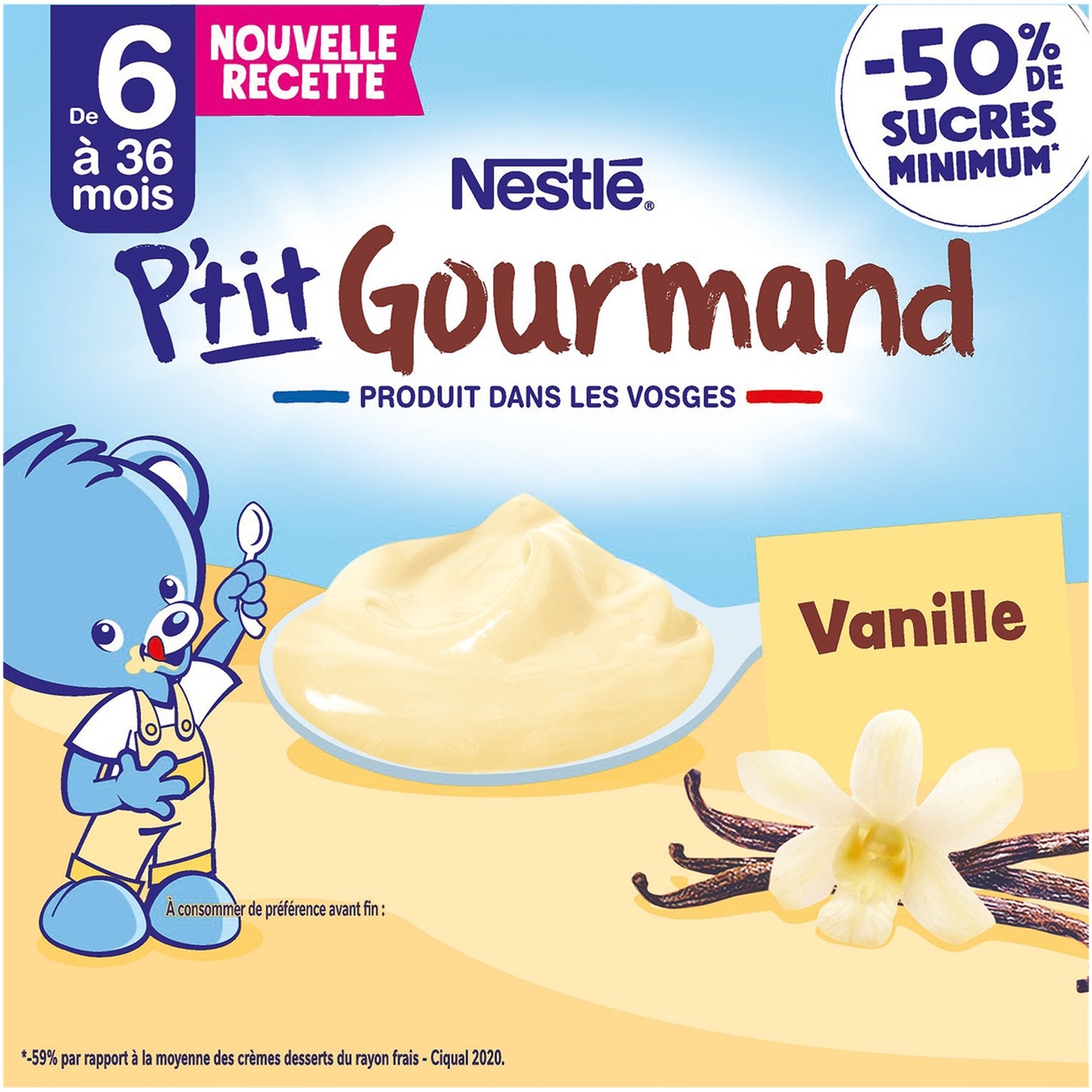 Dessert Bébé Vanille NESTLE