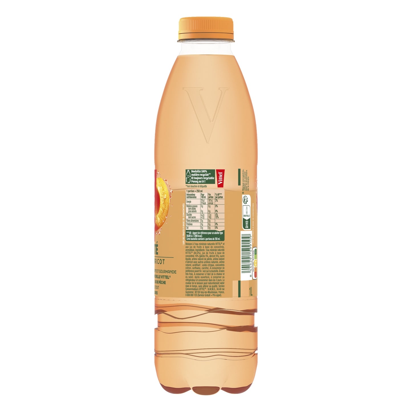 Eau Plate Aromatisée Pêche Abricot VITTEL