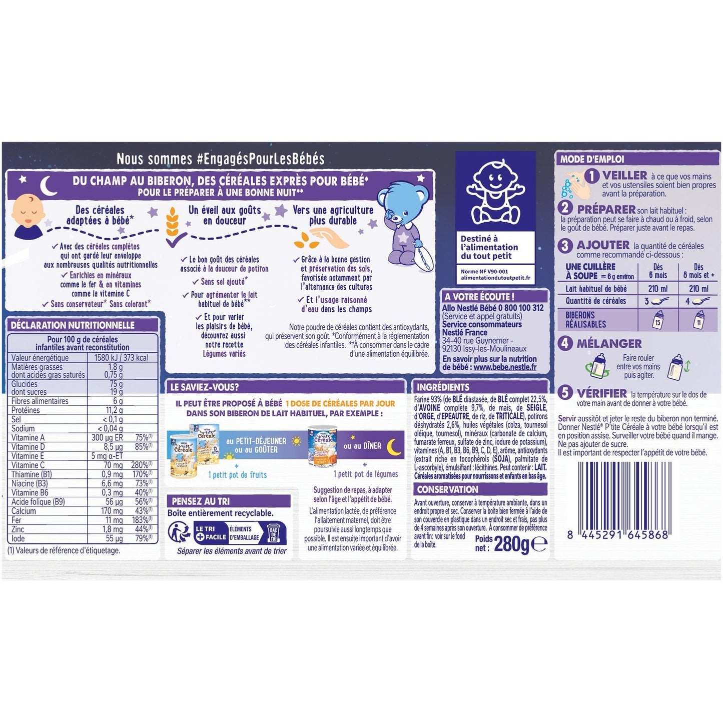 Poudre Douceur de Potiron NESTLE