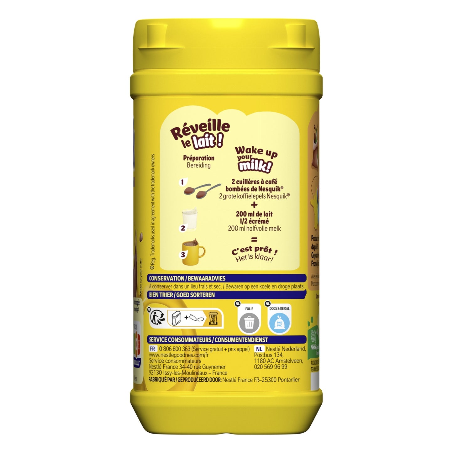 Chocolat en poudre Cacao NESQUIK
