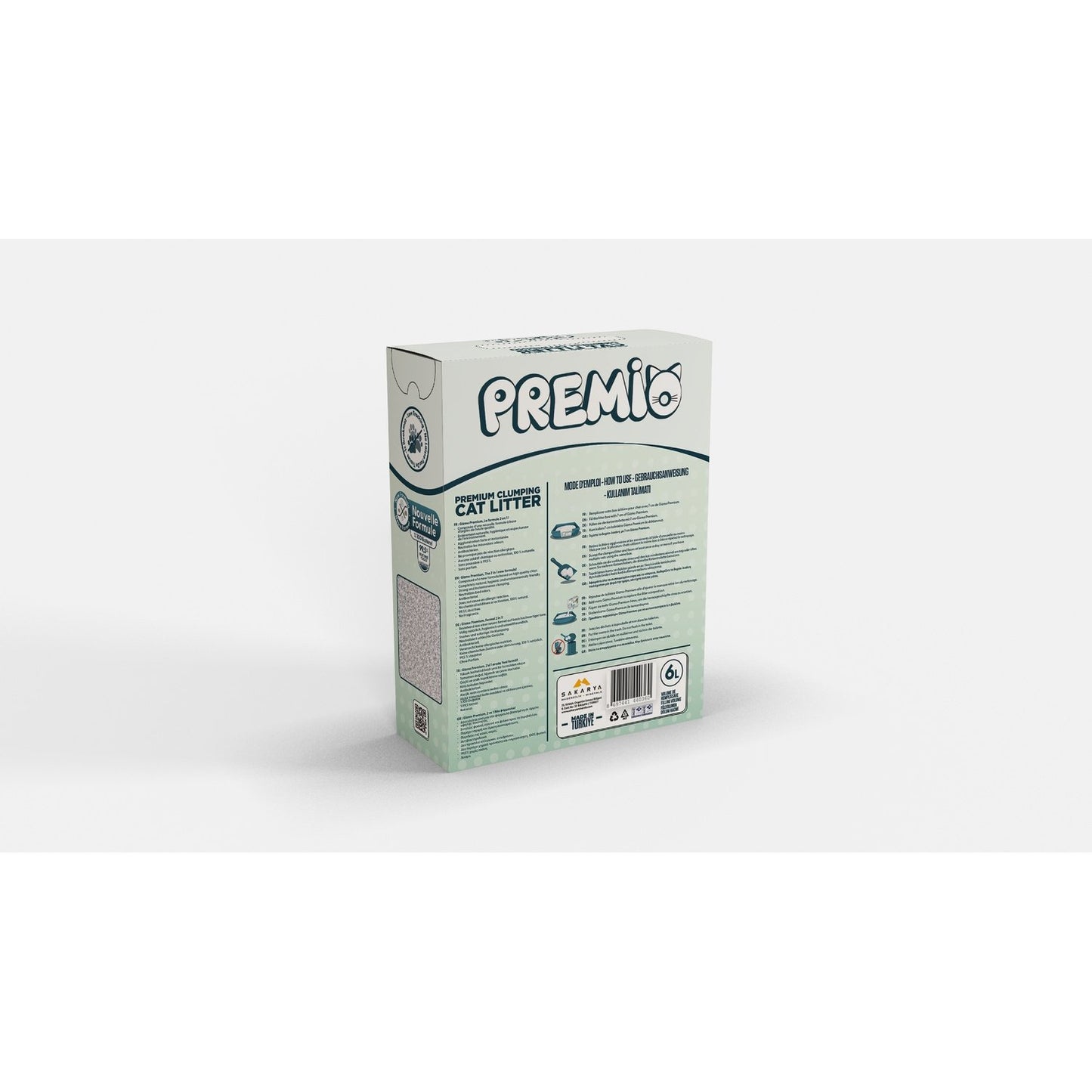 Litière Agglomérante Ultra Absorbante PREMIO