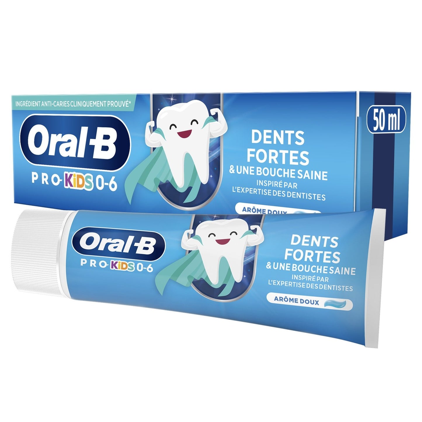 Dentifrice Kids 0-6 Ans ORAL-B le flacon de 50mL