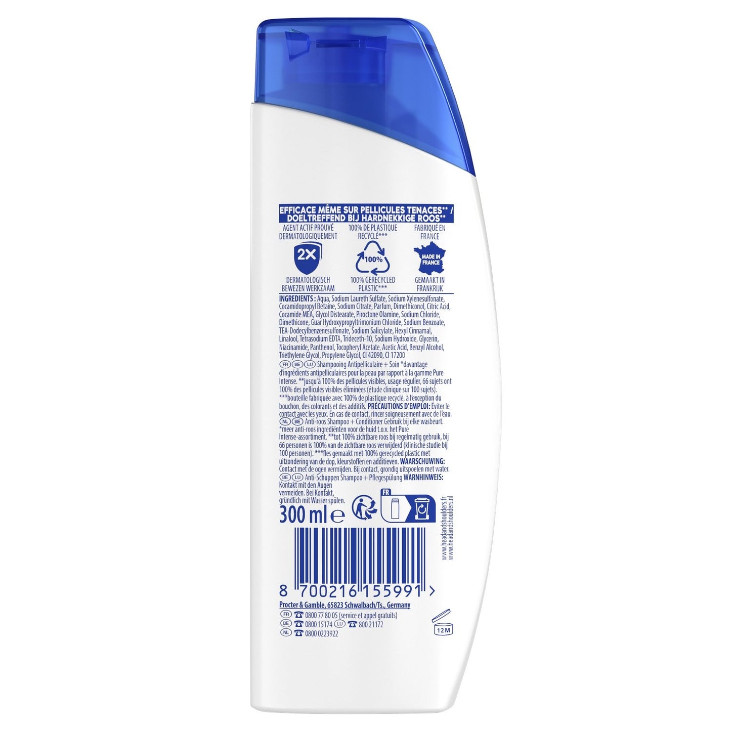 Classic Head & Shoulders 2in1 Anti-Schuppen Shampoo
