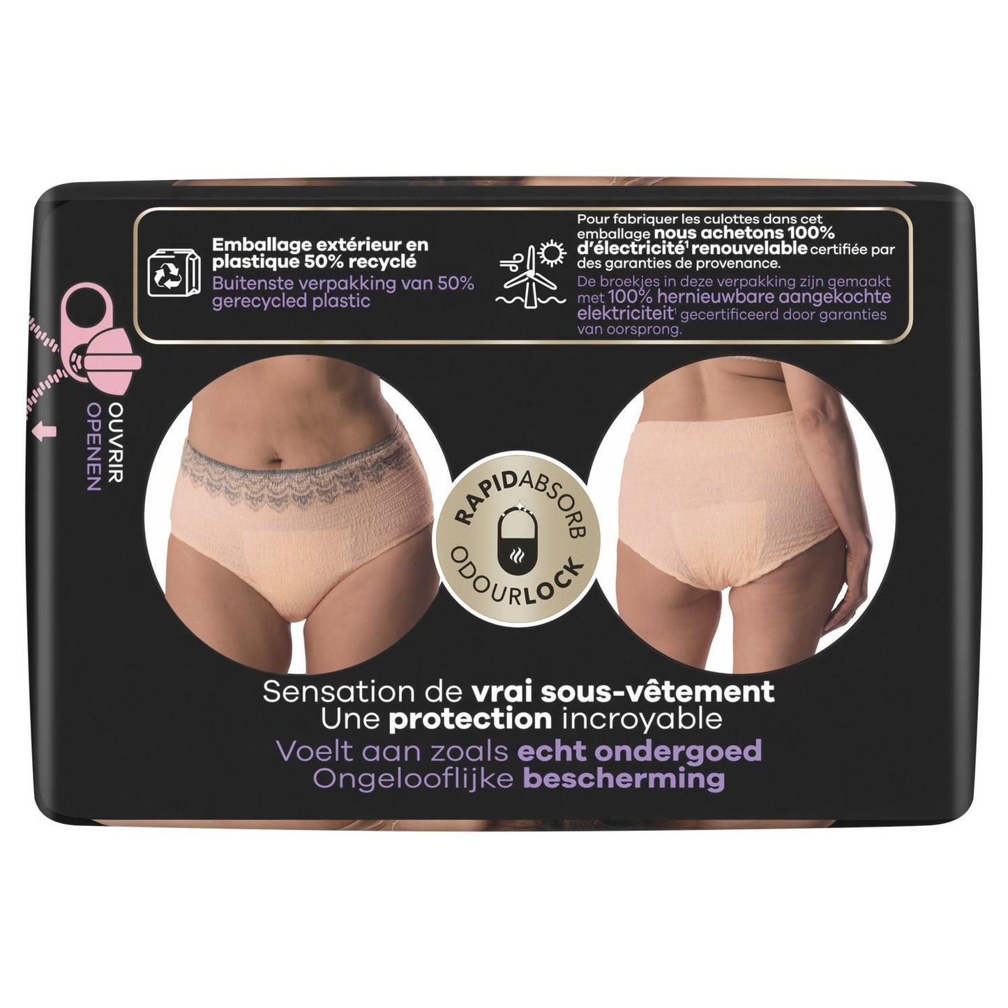 Culotte Fuite Urinaire Taille M Beige Discreet Boutique ALWAYS