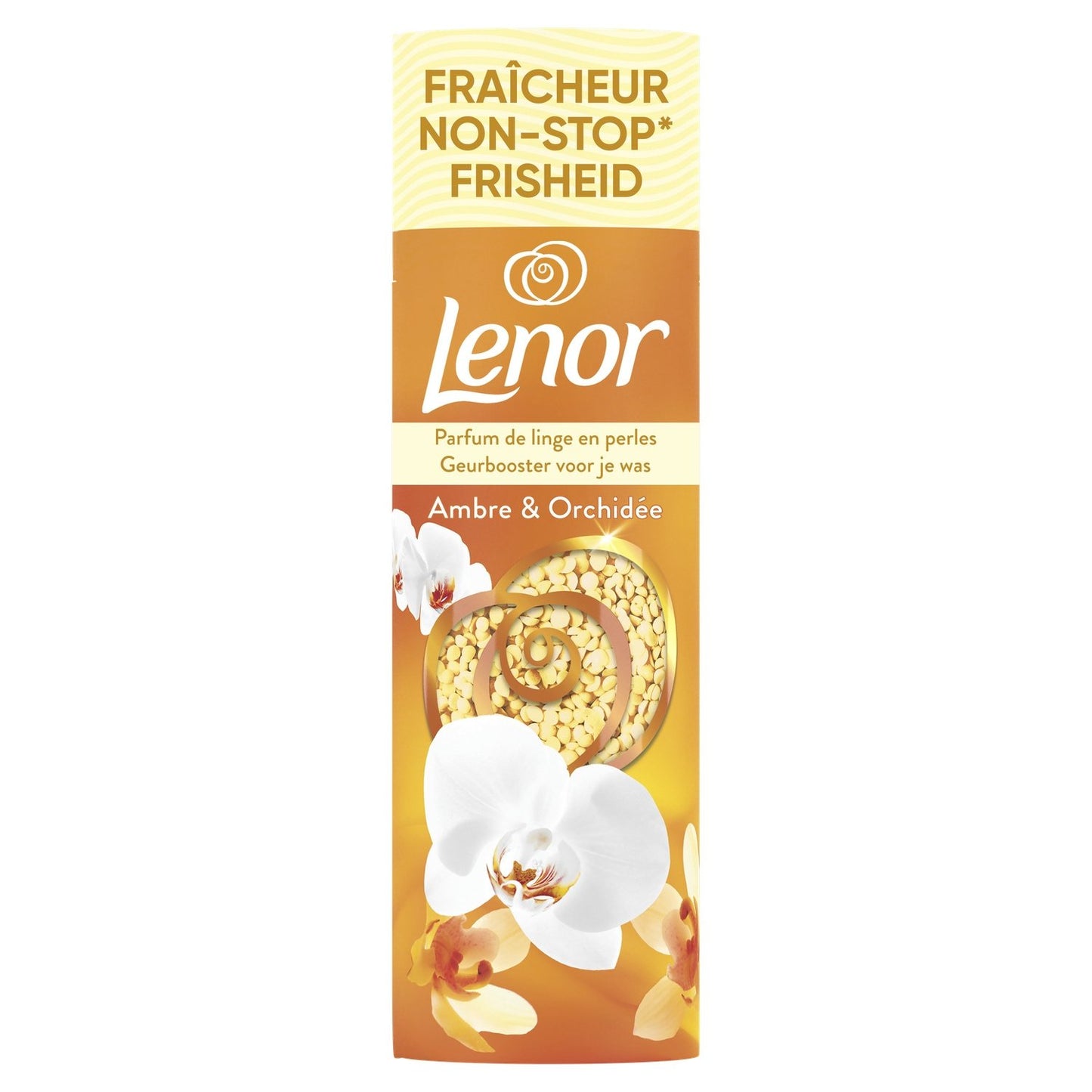 Parfum de Linge Perles Ambre et Orchidée LENOR le flacon de 235g