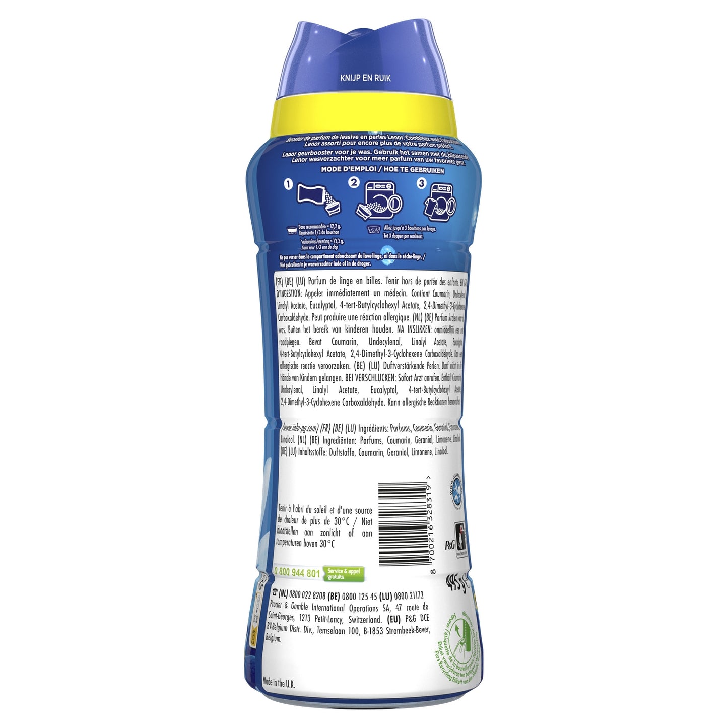 Parfum de Linge En Perle Envolée d'Air Zeebries LENOR