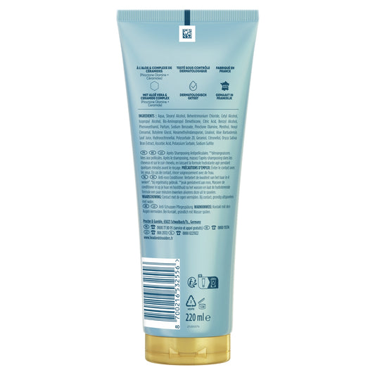 Après-Shampoing Antipelliculaire Hydratant pour Cheveux normaux à gras Aloe Vera Derma X Pro HEAD & SHOULDERS