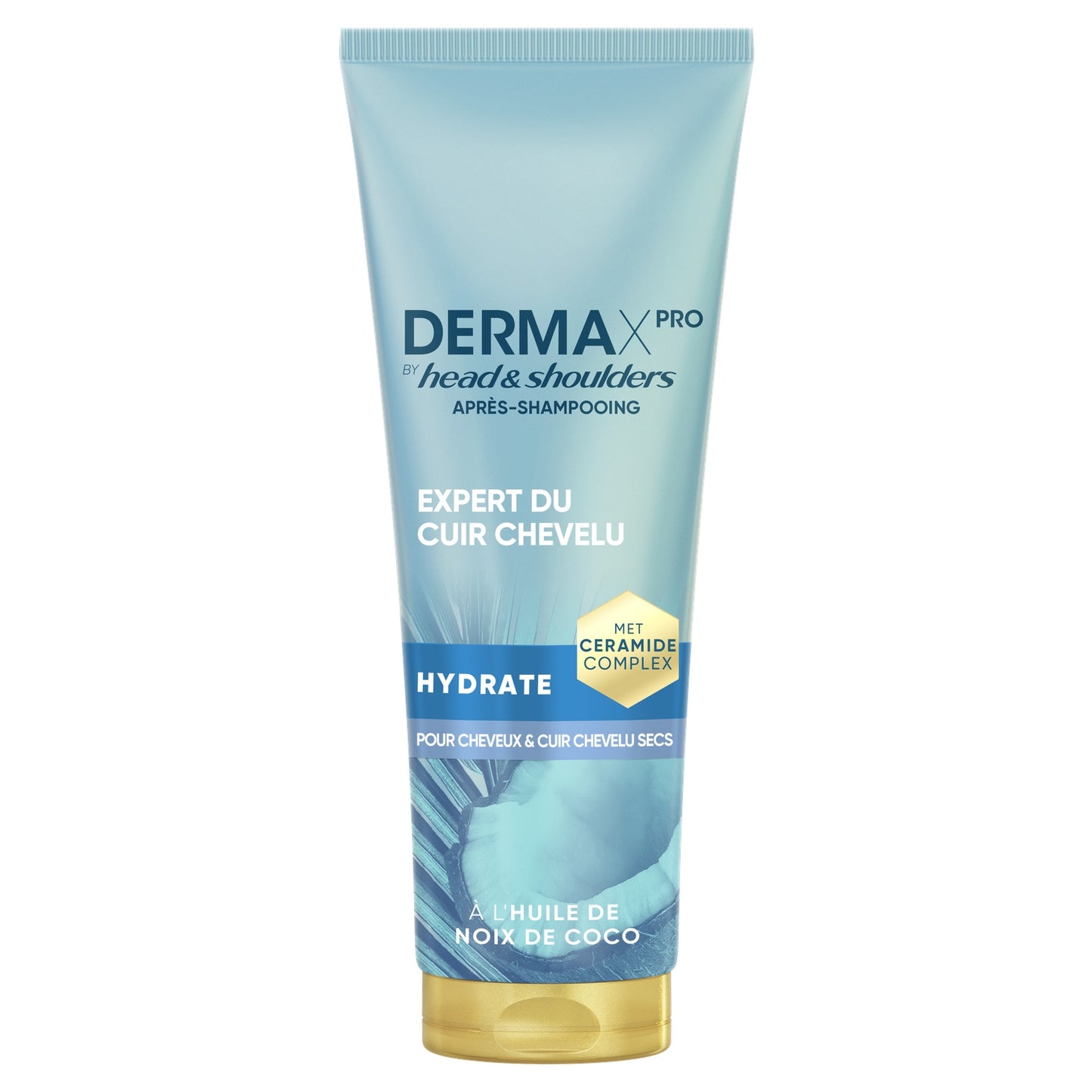 Derma X Pro Head & Shoulders Kokosnussöl Feuchtigkeitsspendende Anti-Schuppen-Spülung für trockenes Haar