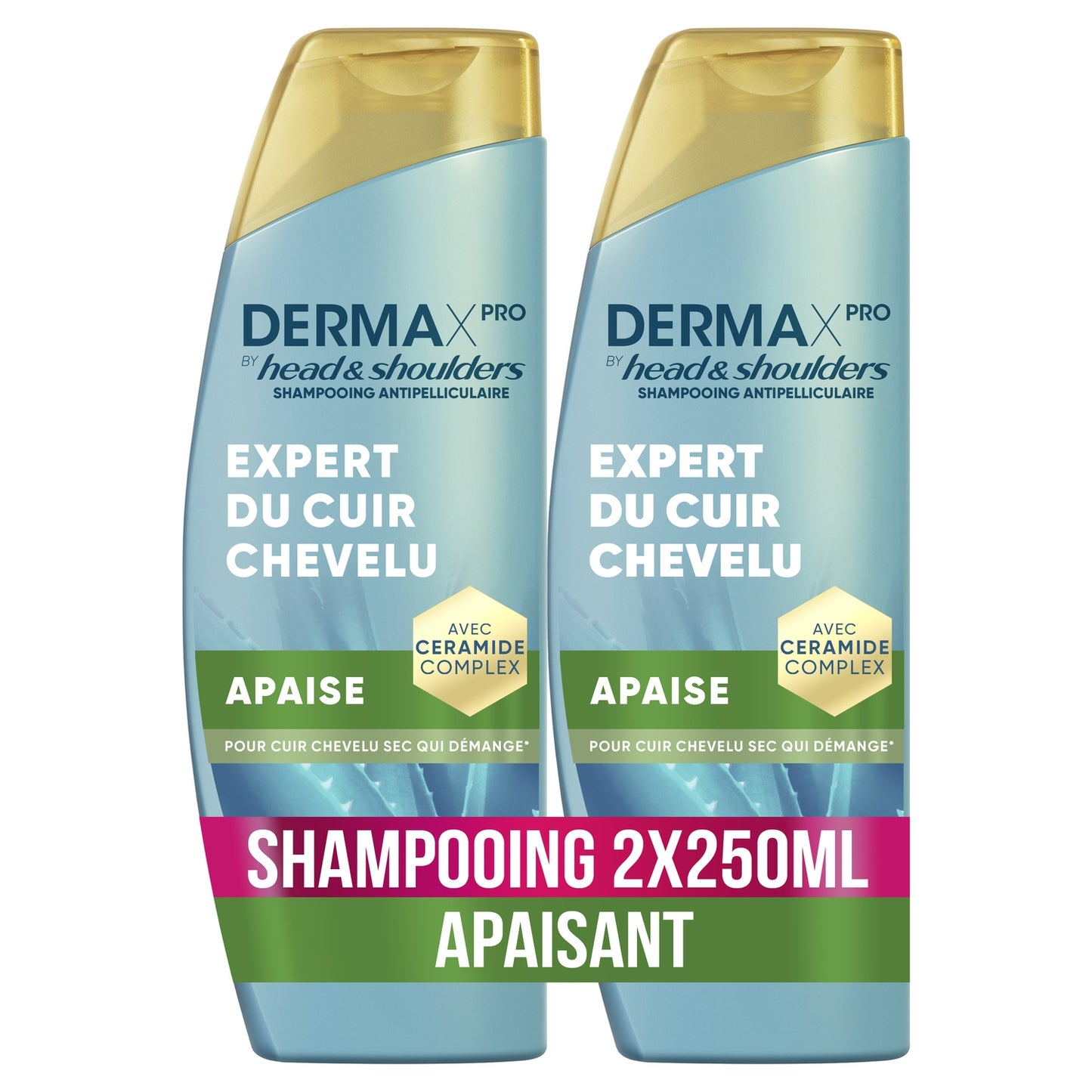 Shampoing Antipelliculaire Derma Xpro Apaise Aloe Vera HEAD & SHOULDERS