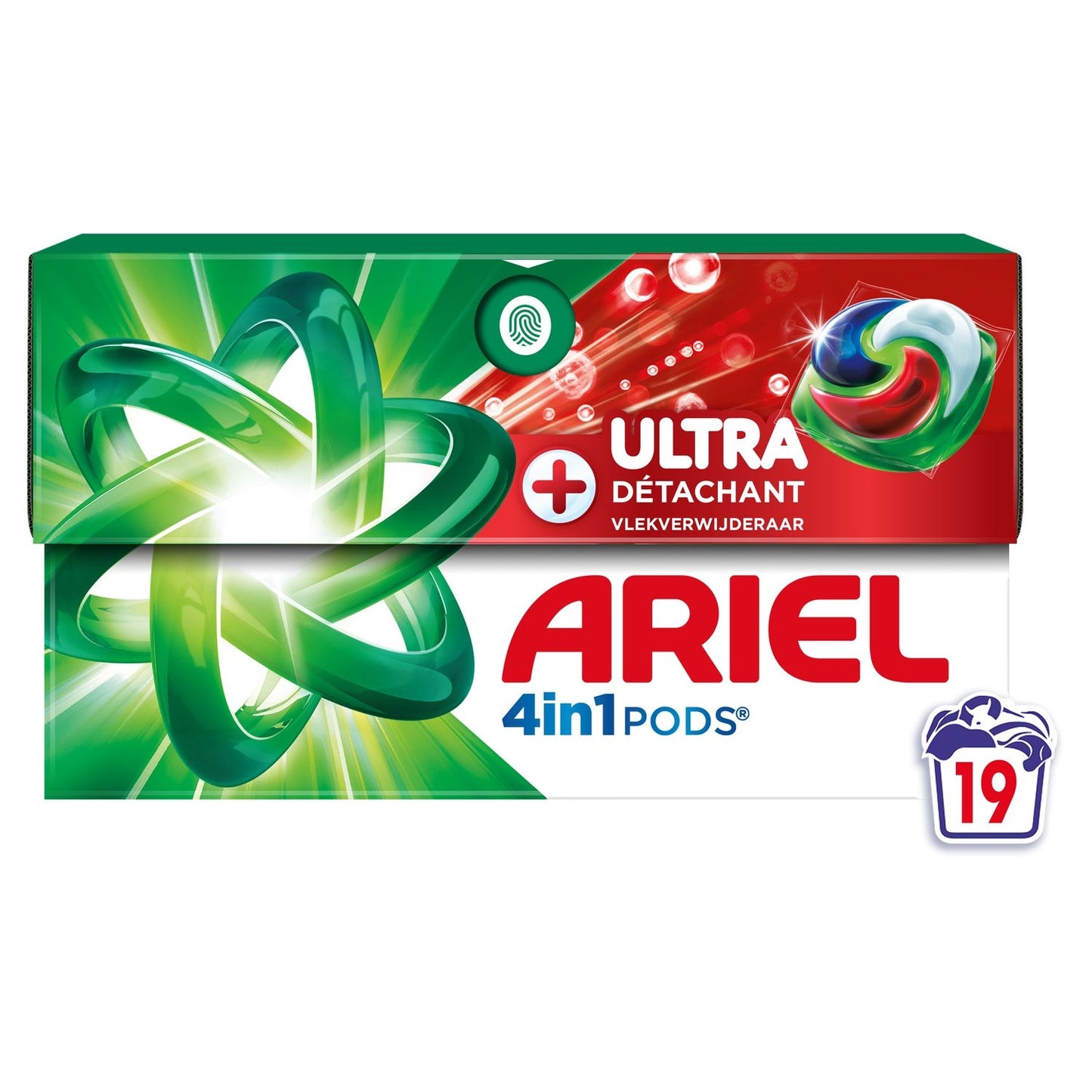 Lessive Capsules Ultra Détachant 4en1, Pods ARIEL