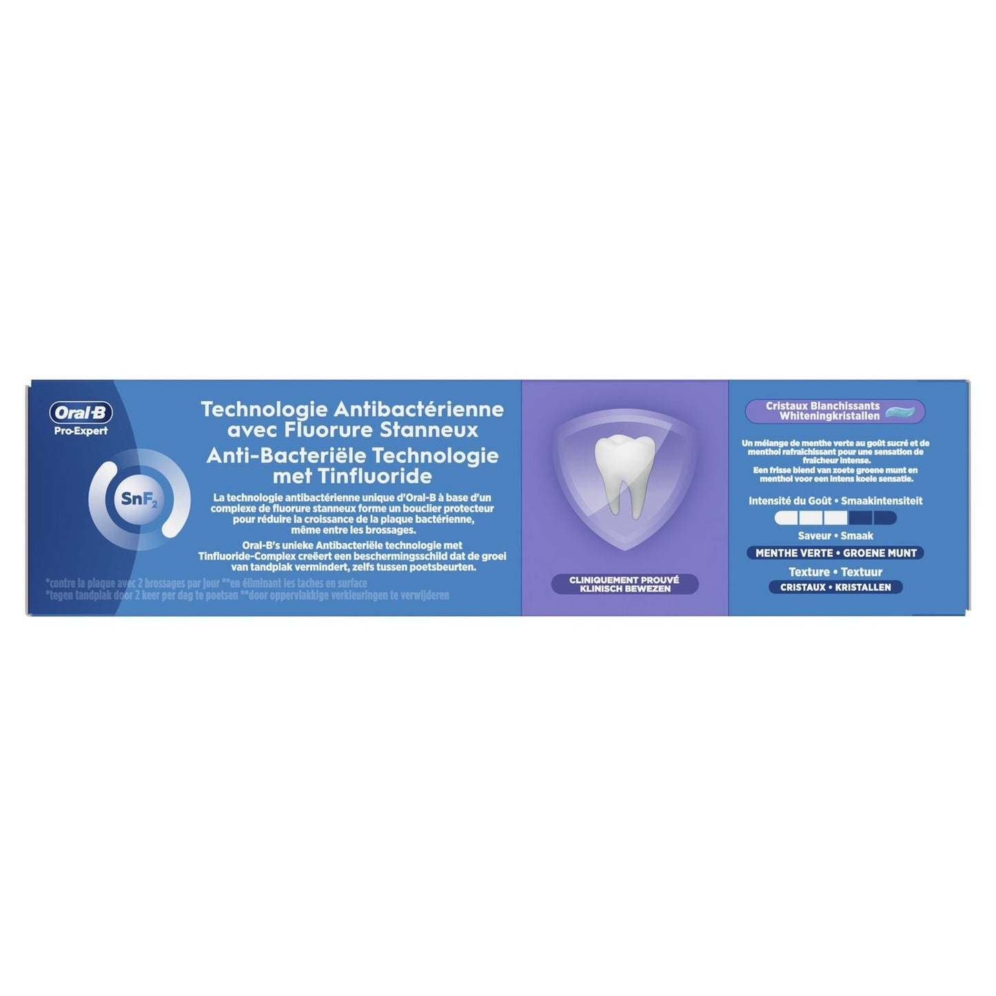 Dentifrice Pro-Expert Cristaux Blanchissants ORAL-B