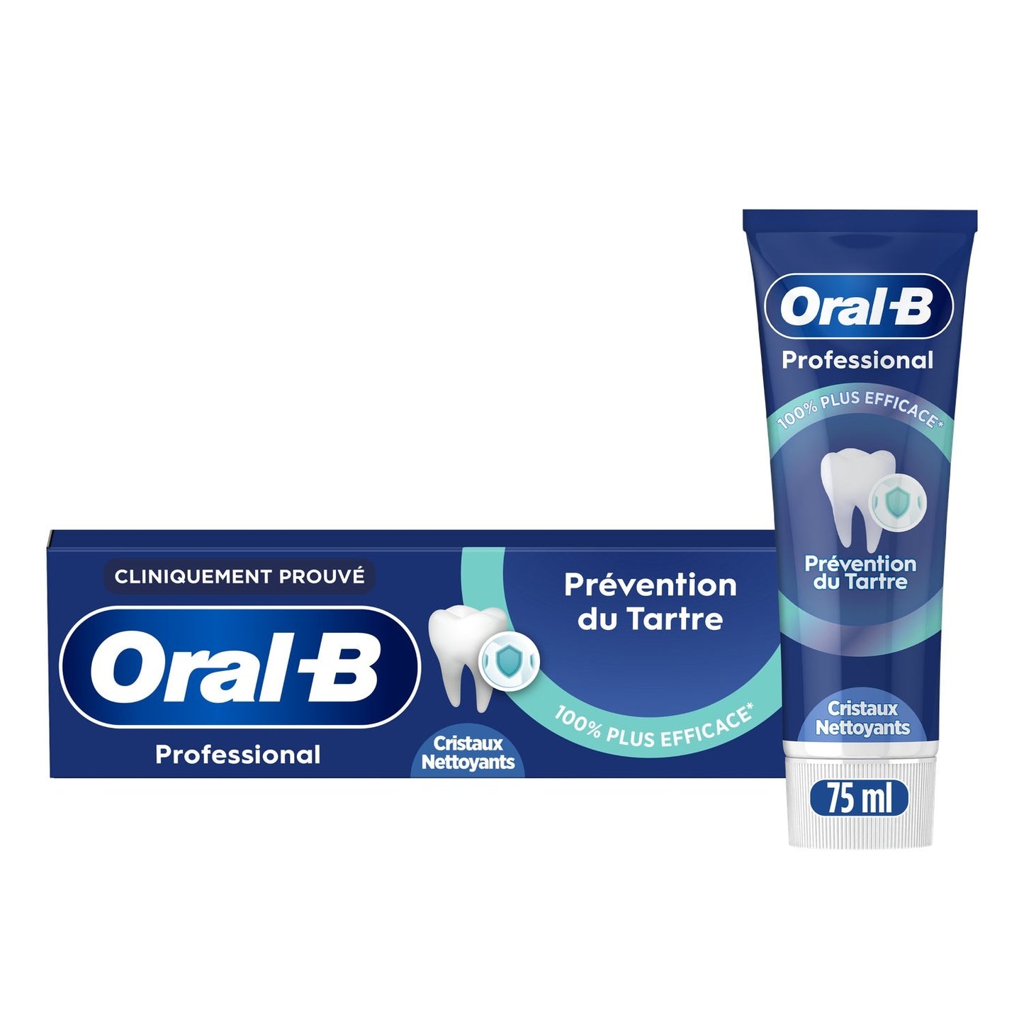 Dentifrice Prévention Tartre ORAL-B le tube de 75mL