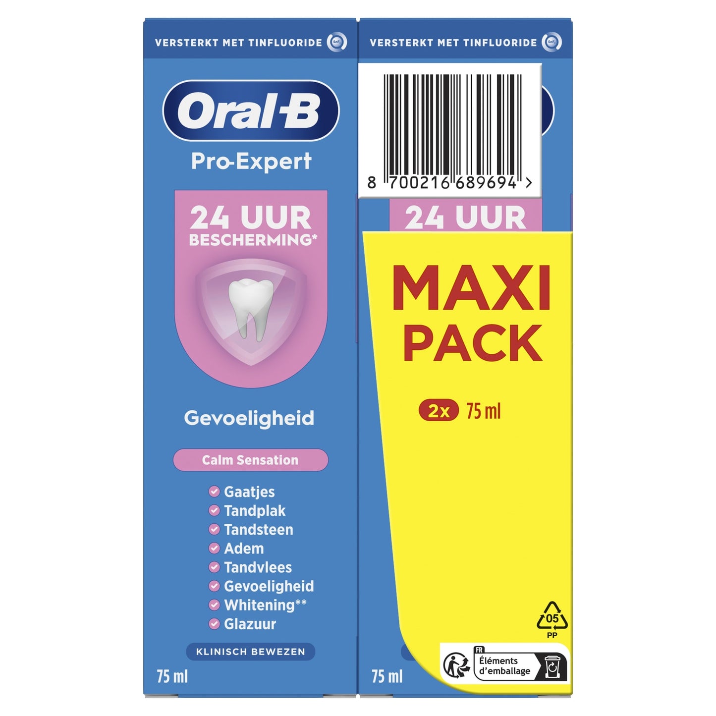 Dentifrice Pro-Expert Calm Sensation ORAL-B