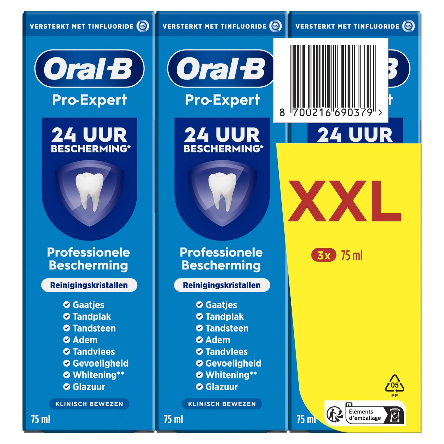 Dentifrice Pro-Expert Cristaux Nettoyants ORAL-B