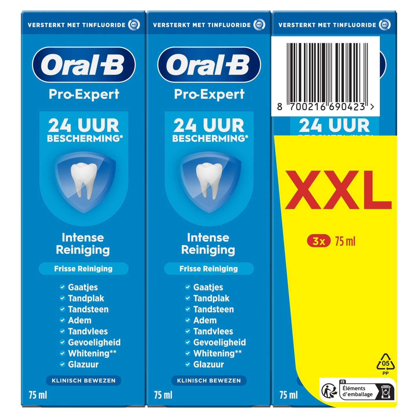 Dentifrice Pro-Expert Propreté Rafraîchissante ORAL-B