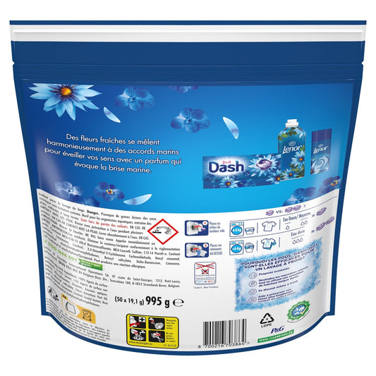 Lessive Capsules 2en 1 Envolée d'Air DASH