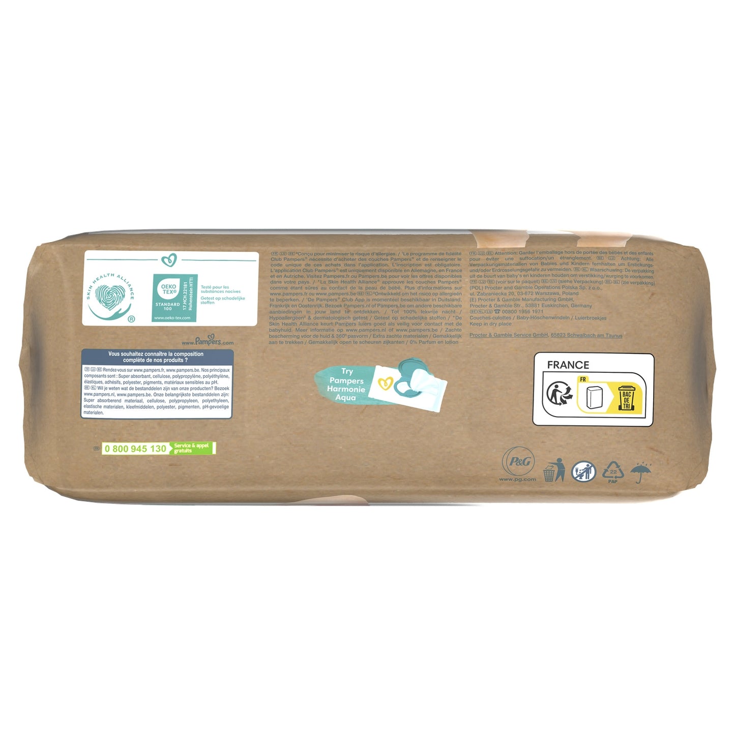 Couches Culottes Bébés Harmonie Pants T5 12-17kg PAMPERS