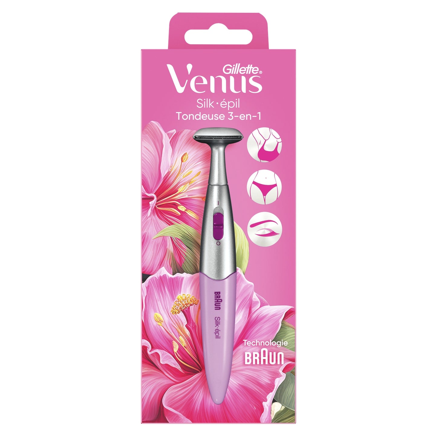 Tondeuse Pour Femme 3-en-1 Silk-épil GILLETTE