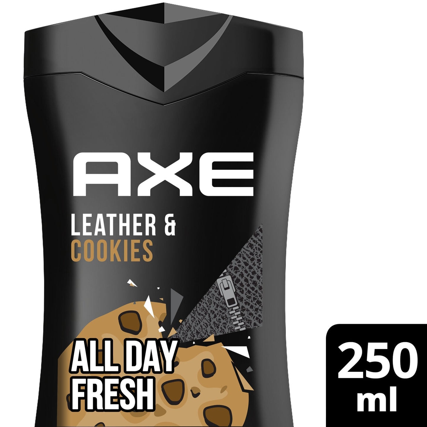 AXE Men's Shower Gel Leather & Cookies Collision Fresh Scent