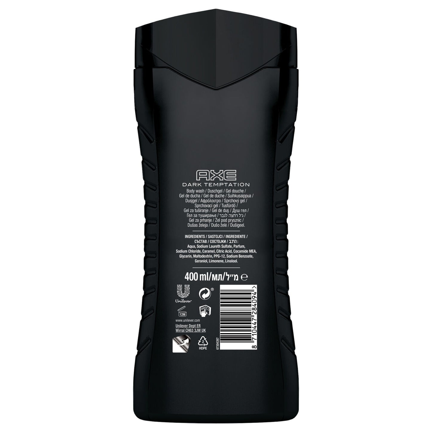 AXE Men's Shower Gel Dark Temptation Fresh Scent