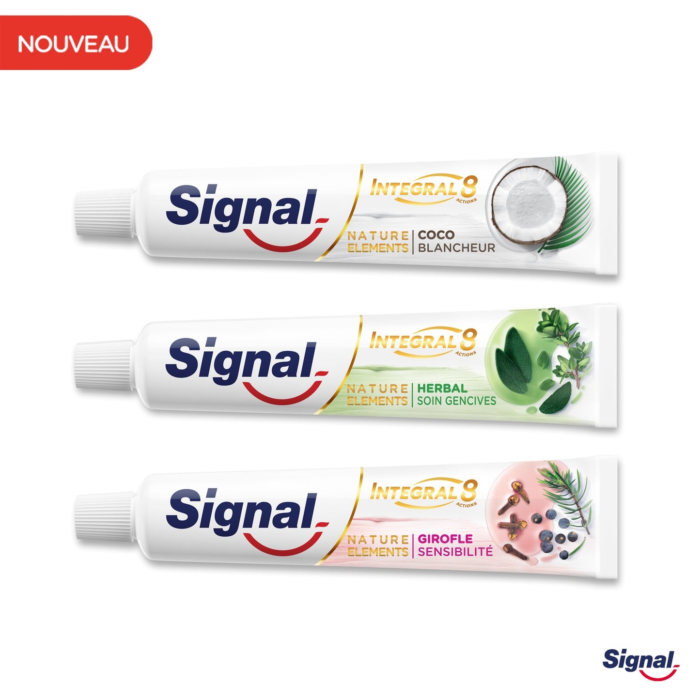 Dentifrice Integral 8 Nature Elements Herbal SIGNAL