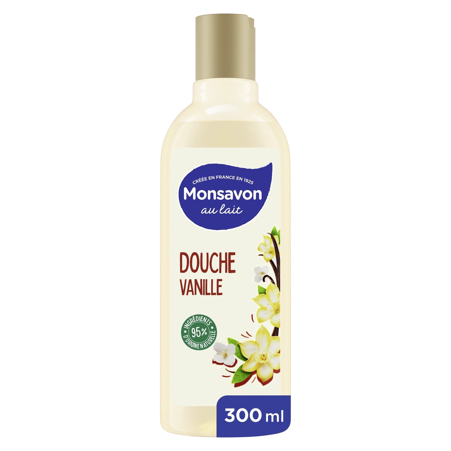 Gel Douche Hydratant Lait Vanille MONSAVON