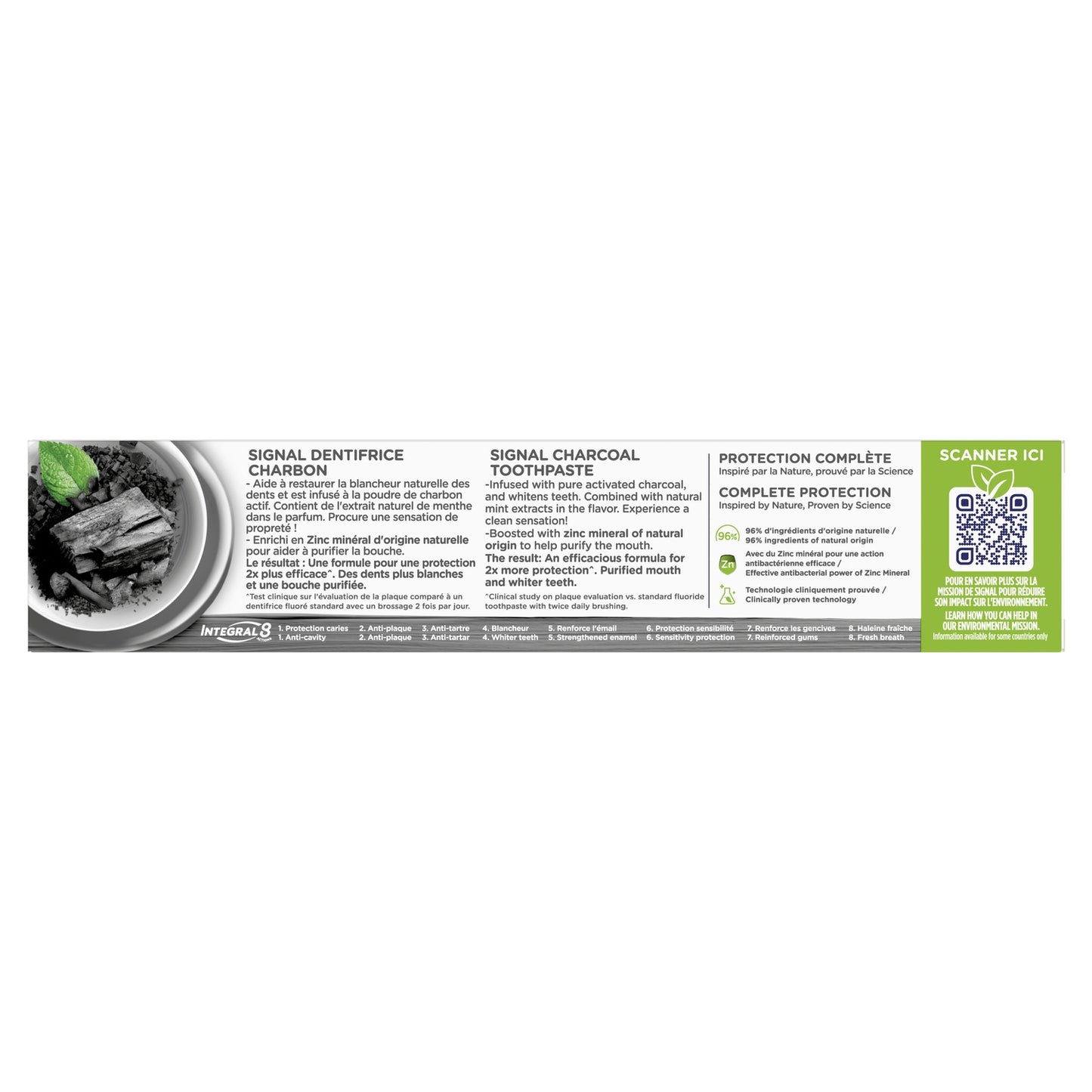 Integral 8 Nature Elements Aktivkohle Zahnpasta SIGNAL