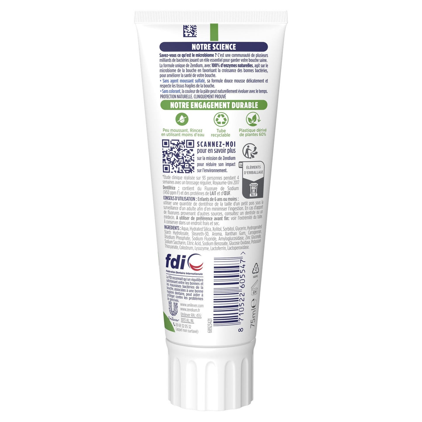 ZENDIUM Freshness Protection Toothpaste