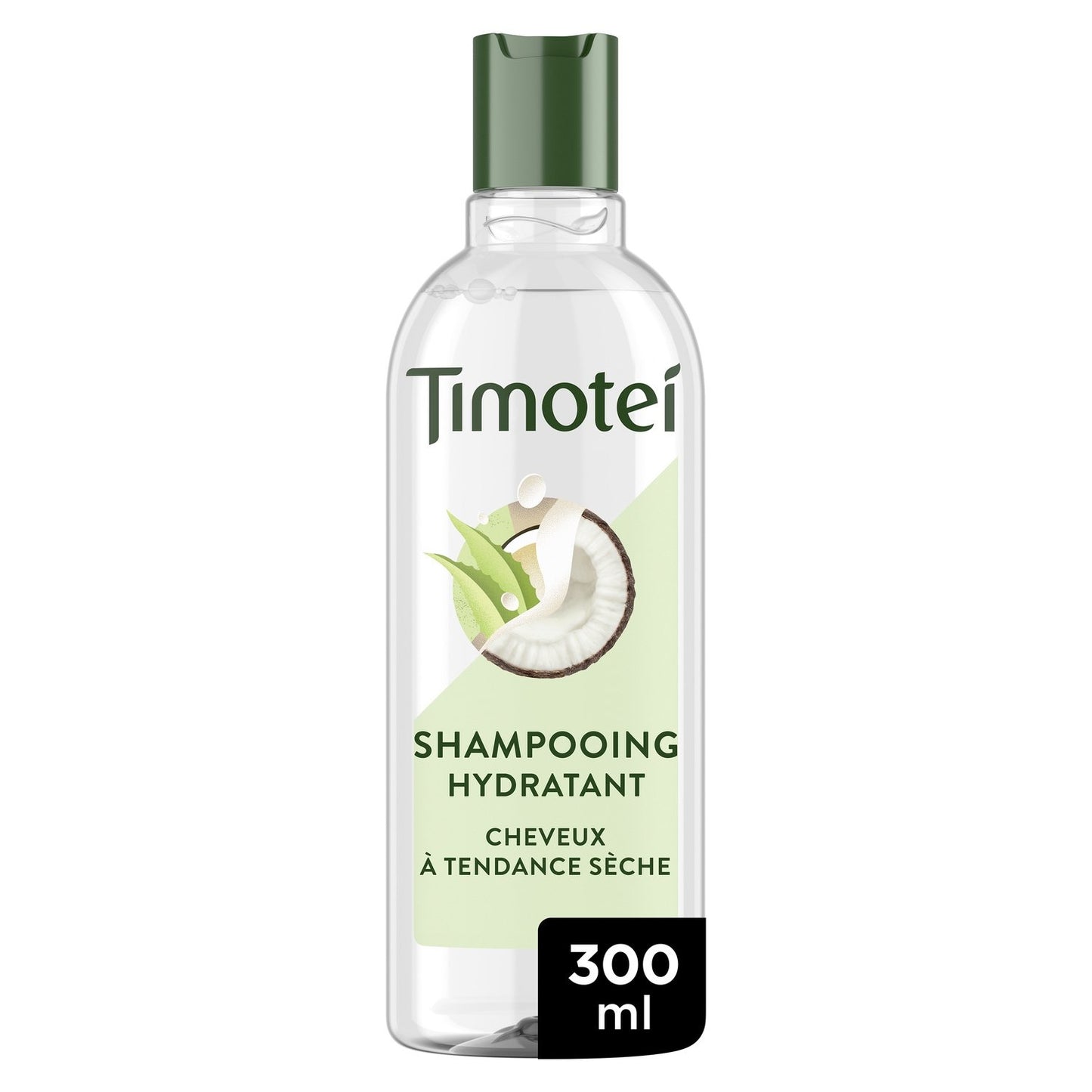 TIMOTEI Silicone-Free Moisturizing Shampoo for Normal to Dry Hair with Coconut Milk and Aloe Vera