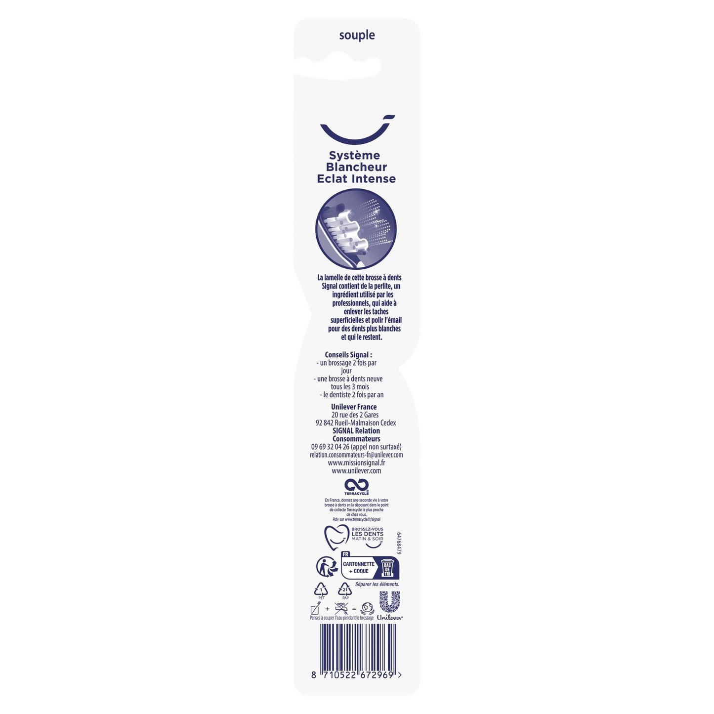 SIGNAL Intense Whitening and Shine Soft Toothbrush