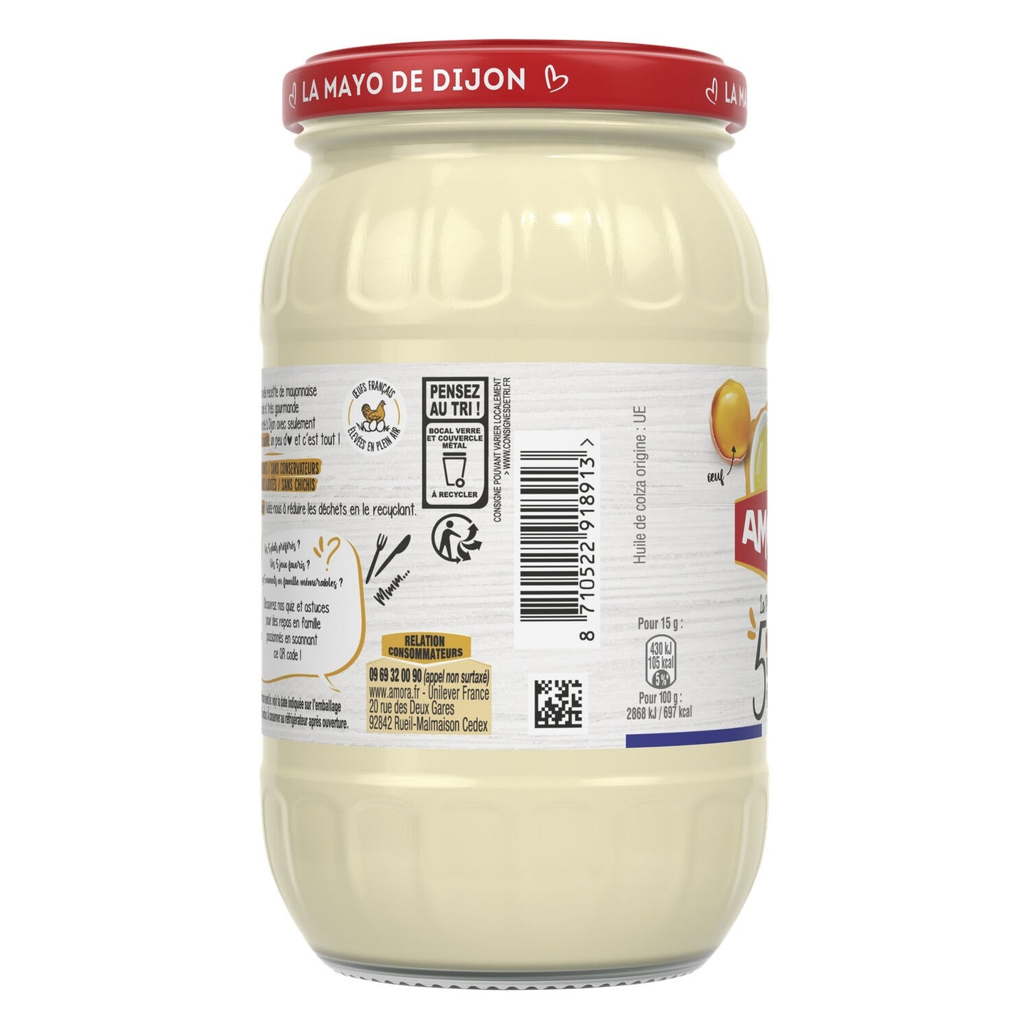 AMORA 5-Ingredient Dijon Mayonnaise
