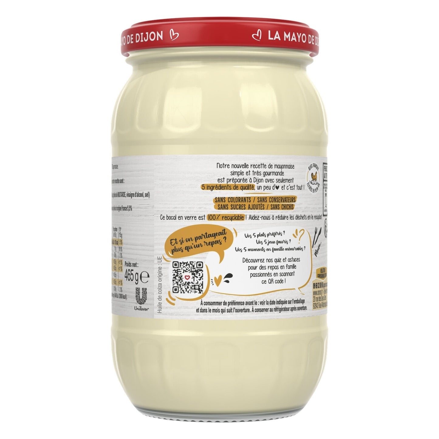AMORA 5-Ingredient Dijon Mayonnaise